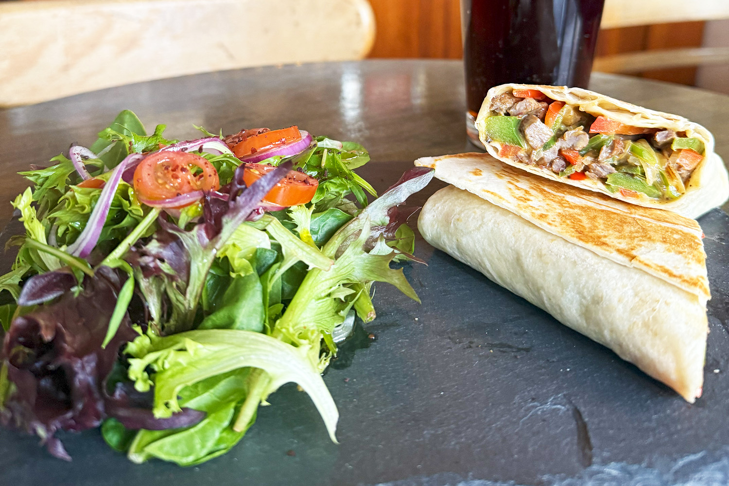 Momo Beef Kebab Sandwich